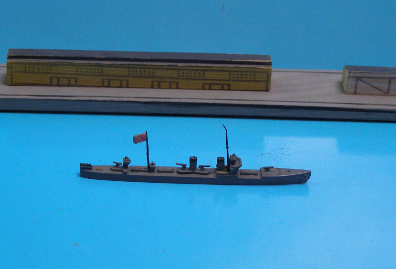 Destroyer "Akikaze" with flag (1 p.) J No. 52 from Navis alt